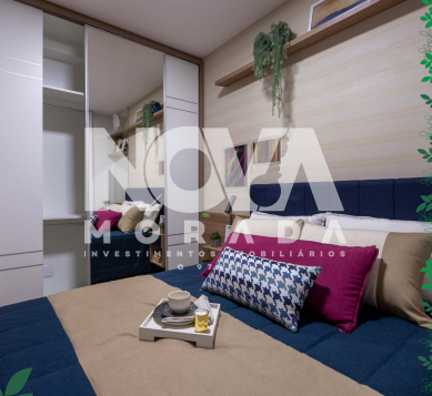 Apartamento à venda com 2 quartos, 42m² - Foto 3