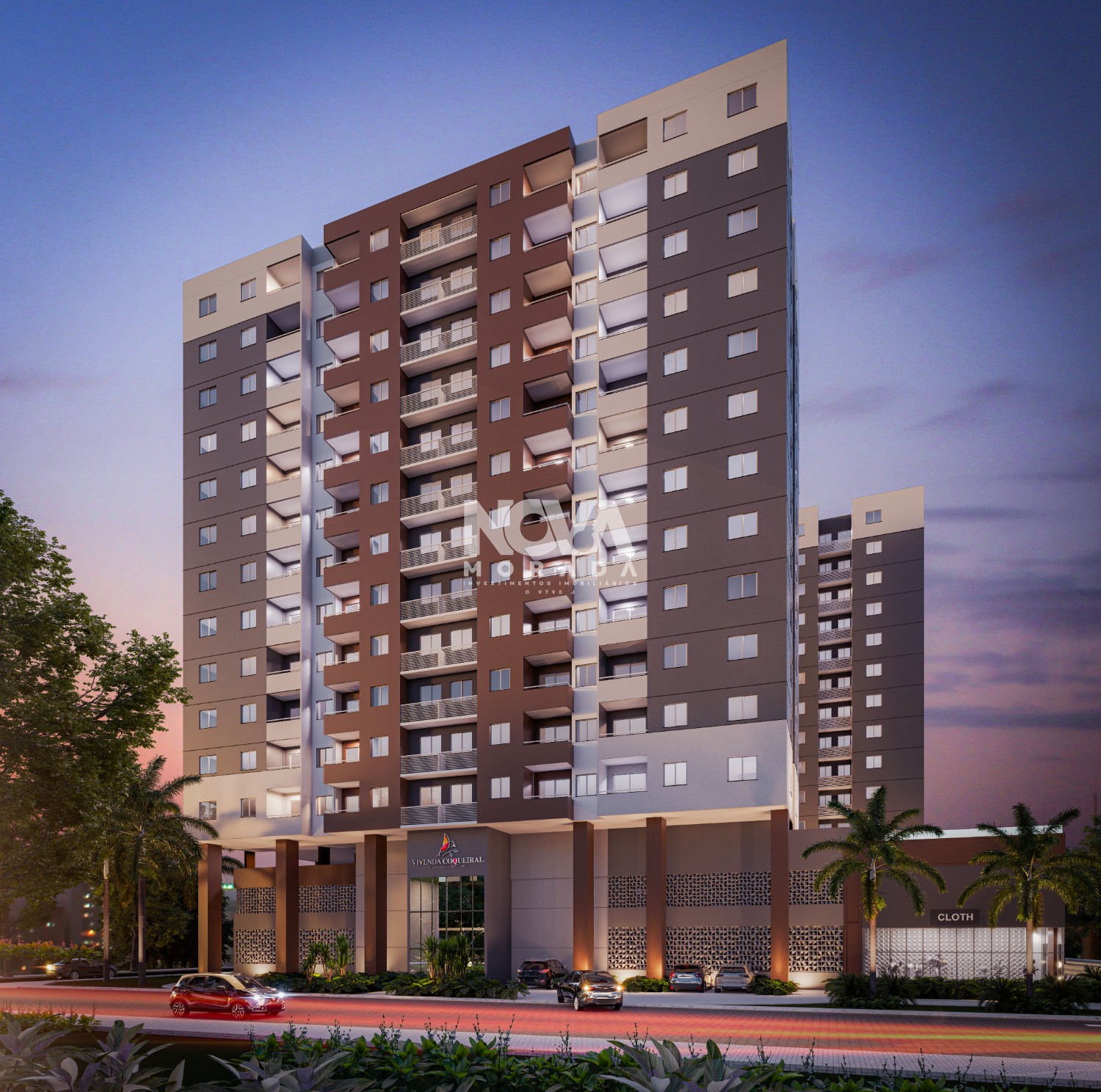 Apartamento à venda com 2 quartos, 51m² - Foto 2