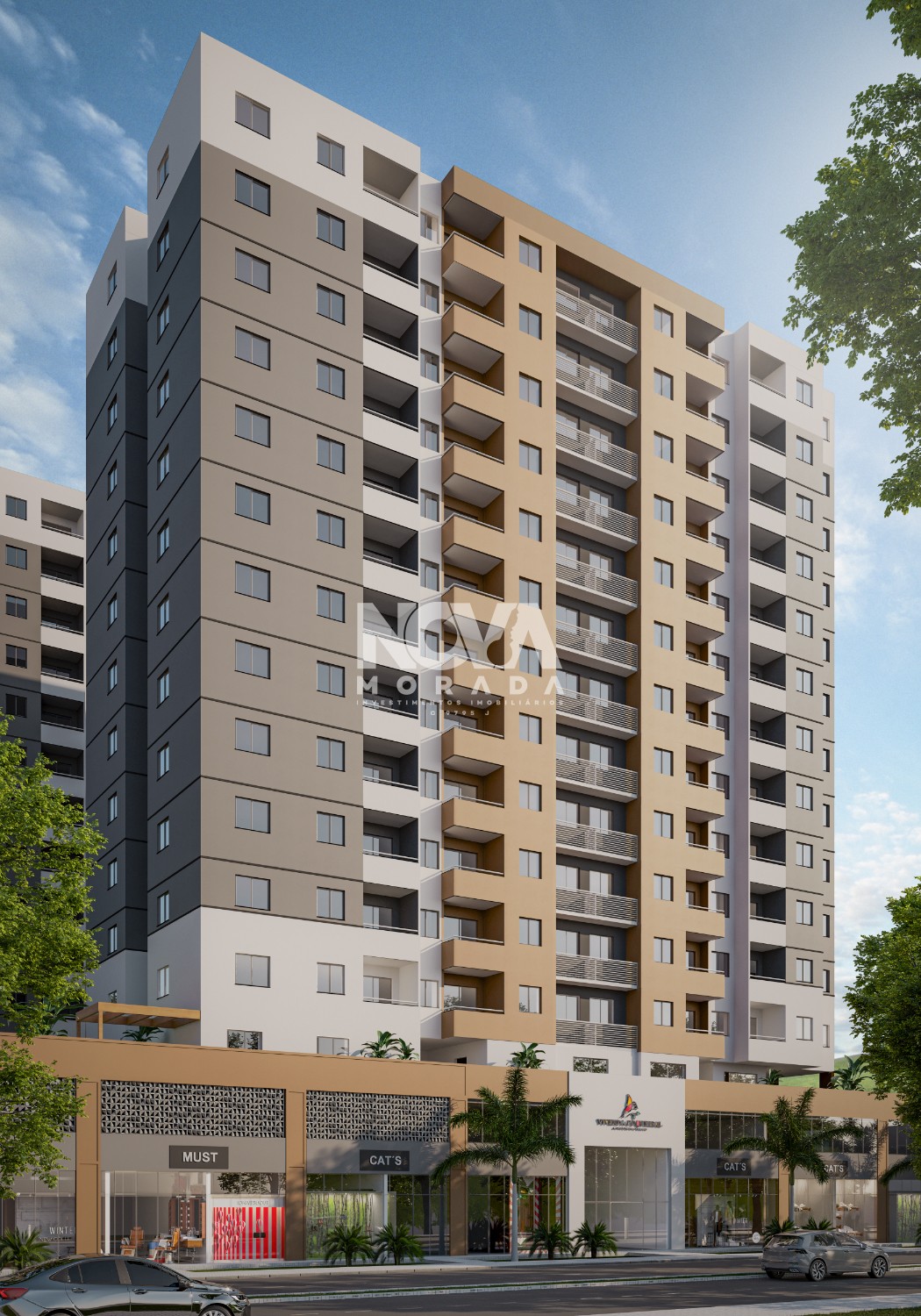 Apartamento à venda com 2 quartos, 51m² - Foto 3