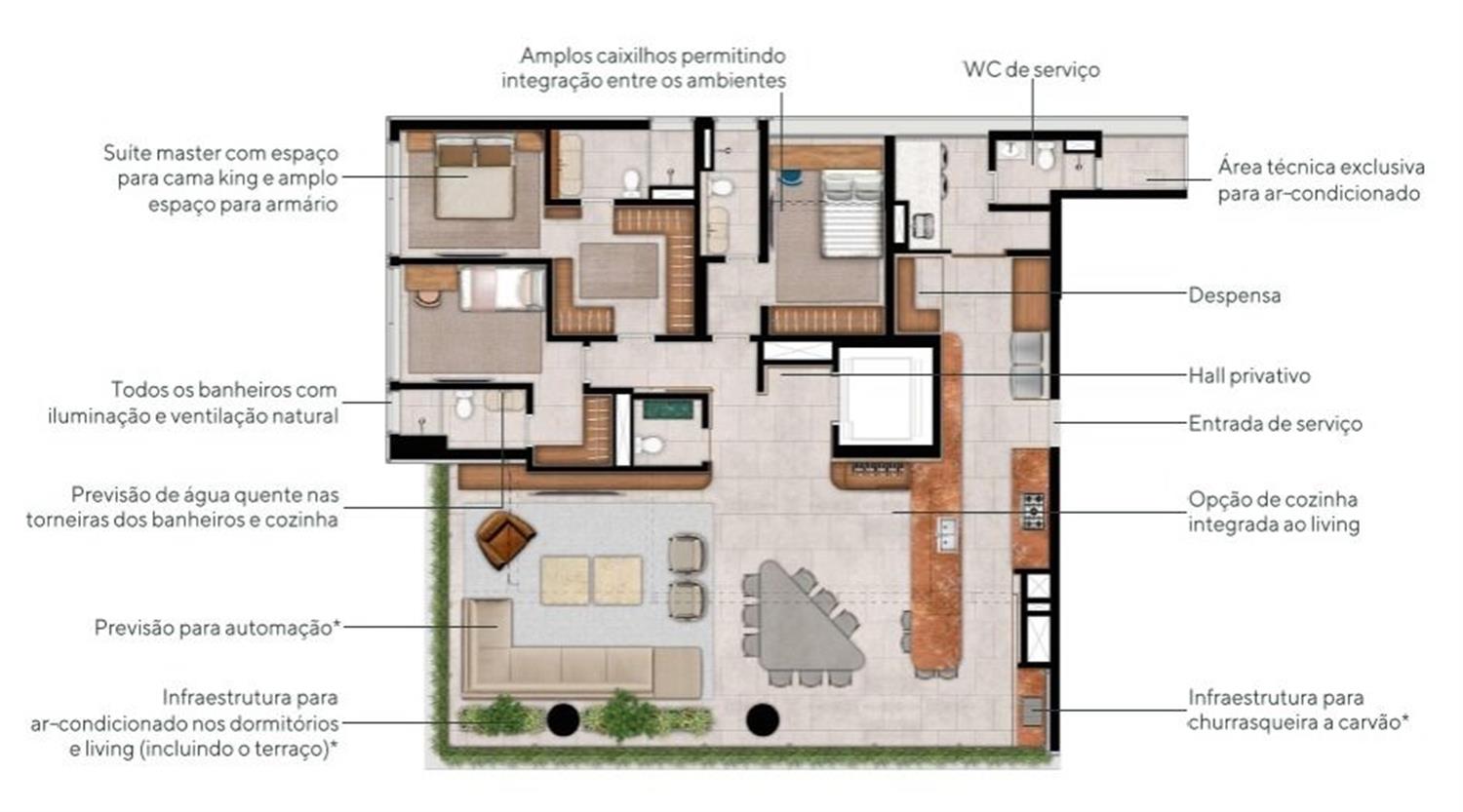 Apartamento, 4 quartos, 194 m² - Foto 8