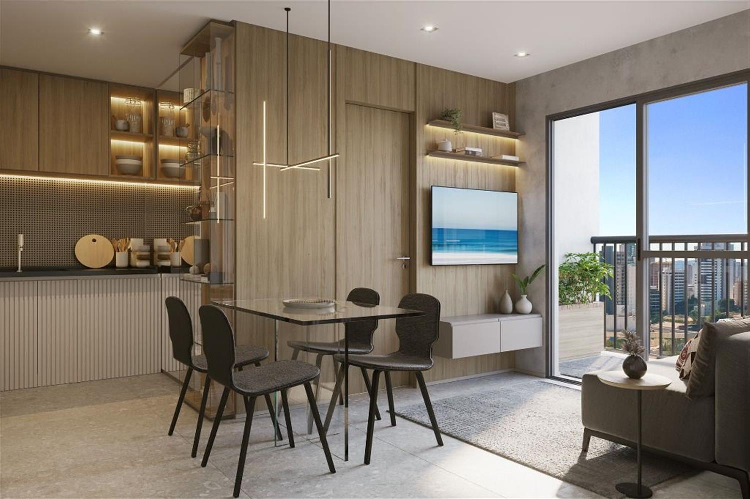 Apartamento, 1 quarto, 38 m² - Foto 2