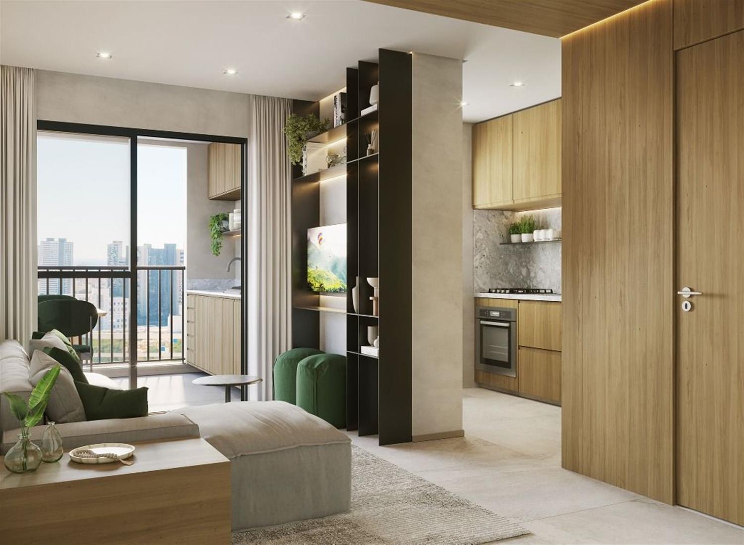 Apartamento, 1 quarto, 38 m² - Foto 3