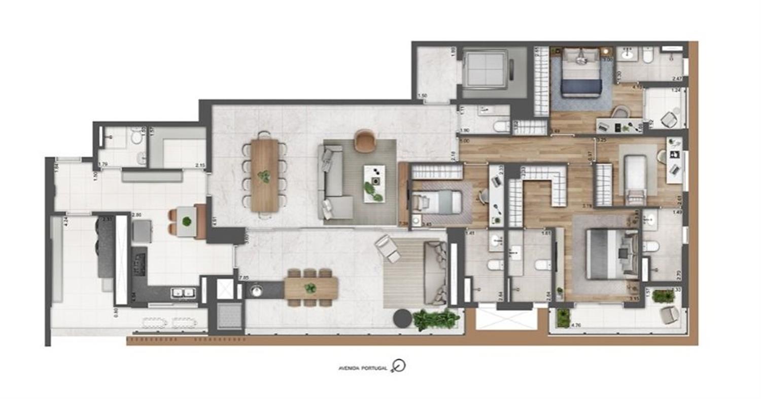 Apartamento, 4 quartos, 224 m² - Foto 29