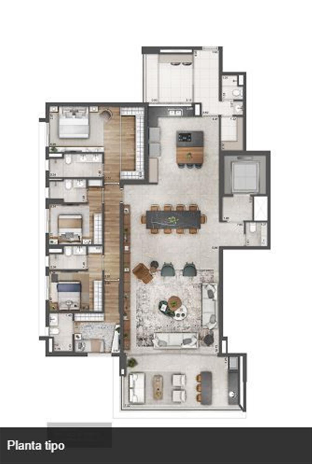 Apartamento, 4 quartos, 232 m² - Foto 18