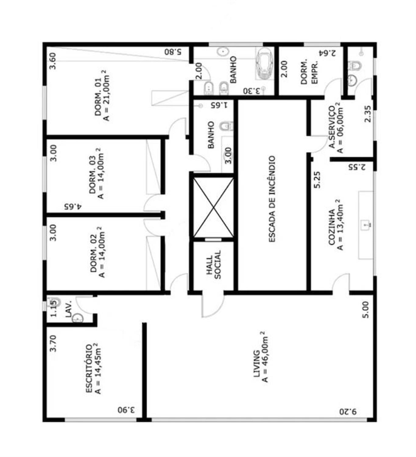 Apartamento, 3 quartos, 189 m² - Foto 20