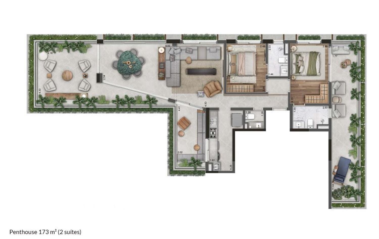Apartamento, 2 quartos, 95 m² - Foto 22