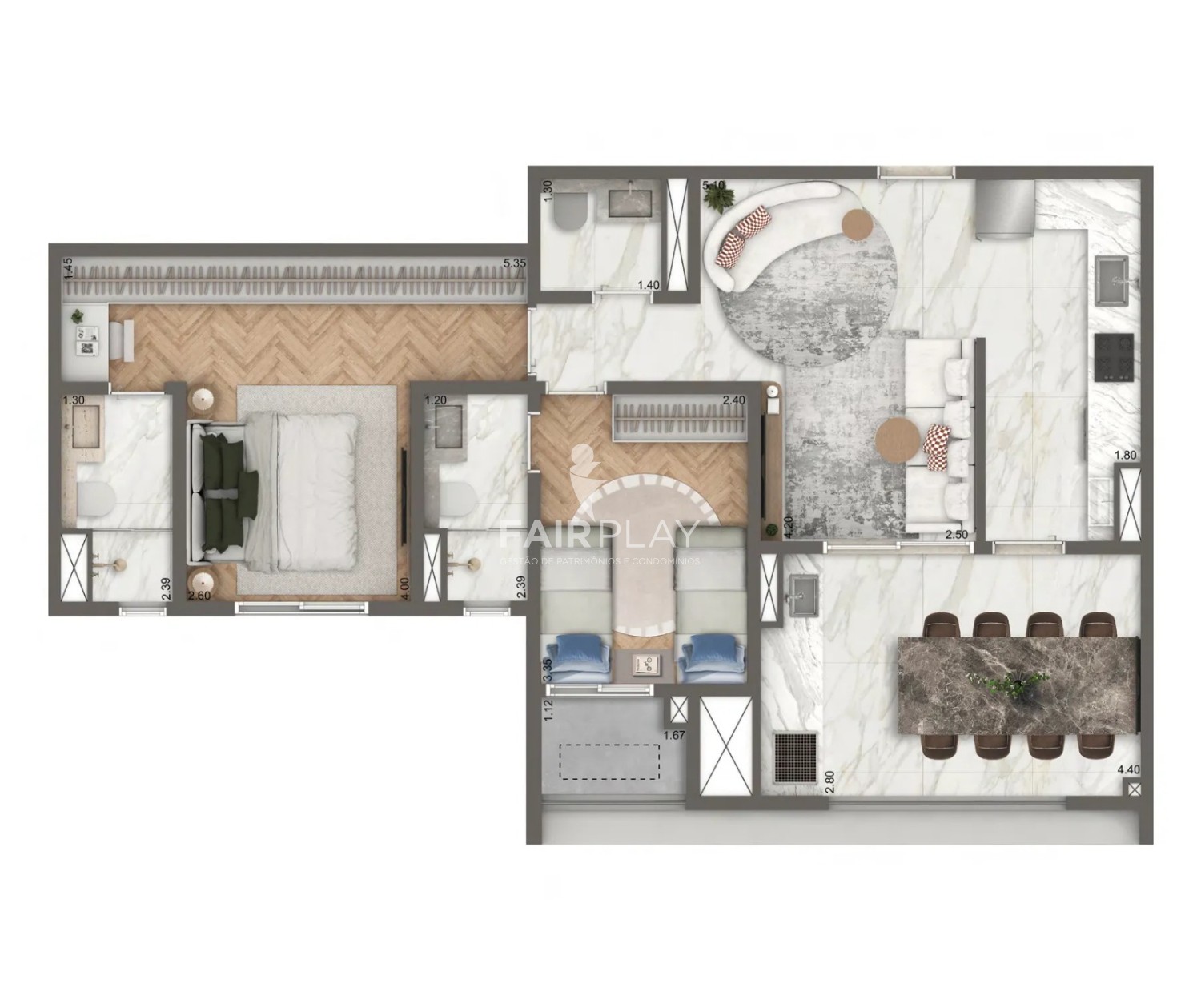 Apartamento, 2 quartos - Foto 19