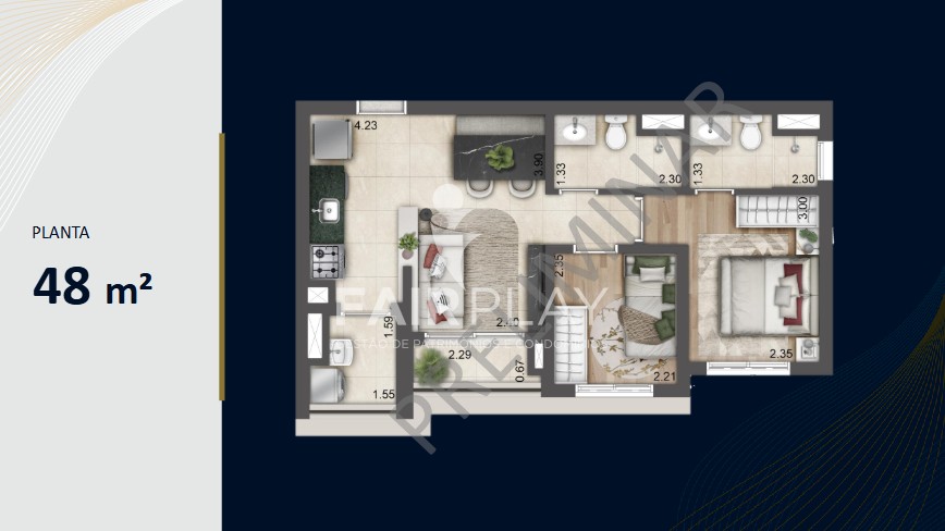 Apartamento, 2 quartos, 57 m² - Foto 15
