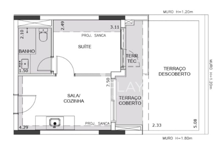 Apartamento, 1 quarto, 47 m² - Foto 11