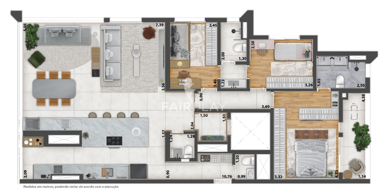 Apartamento, 3 quartos, 136 m² - Foto 25