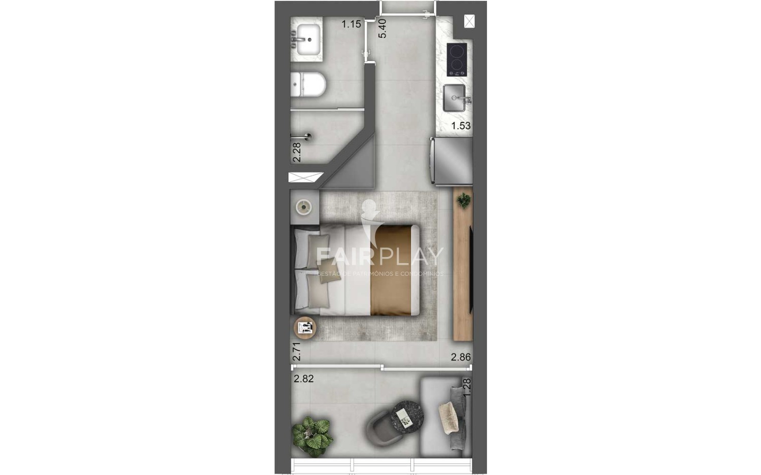 Apartamento, 1 quarto, 22 m² - Foto 11