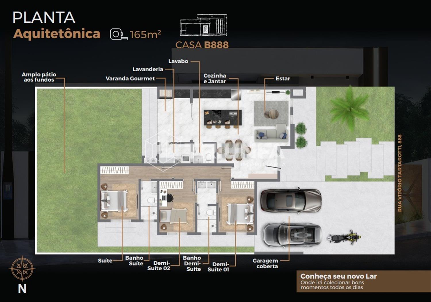 Casa, 3 suítes, à venda, 165 m², Belvedere - Farroupilha — foto 2