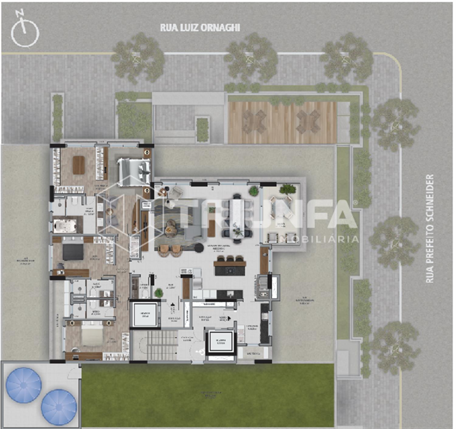 Apartamento, 3 suítes, à venda, 221 m², São Luiz - Farroupilha — foto 2