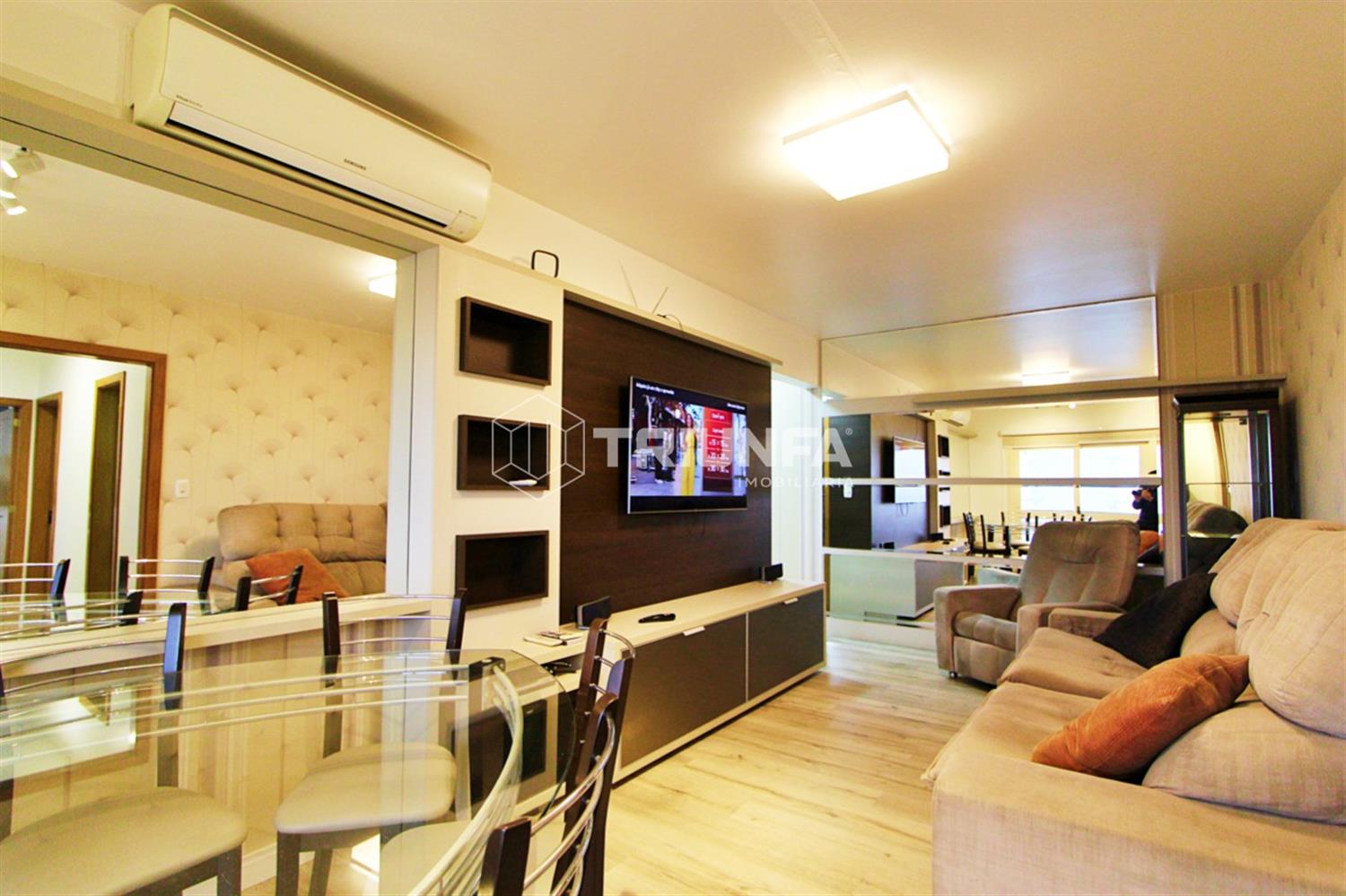 Apartamento semi mobiliado para locação no centro da cidade.