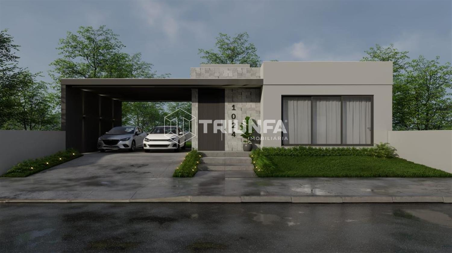 Esta é a oportunidade de morar em uma casa nova, com projeto moderno e funcional, em um dos loteamentos mais
