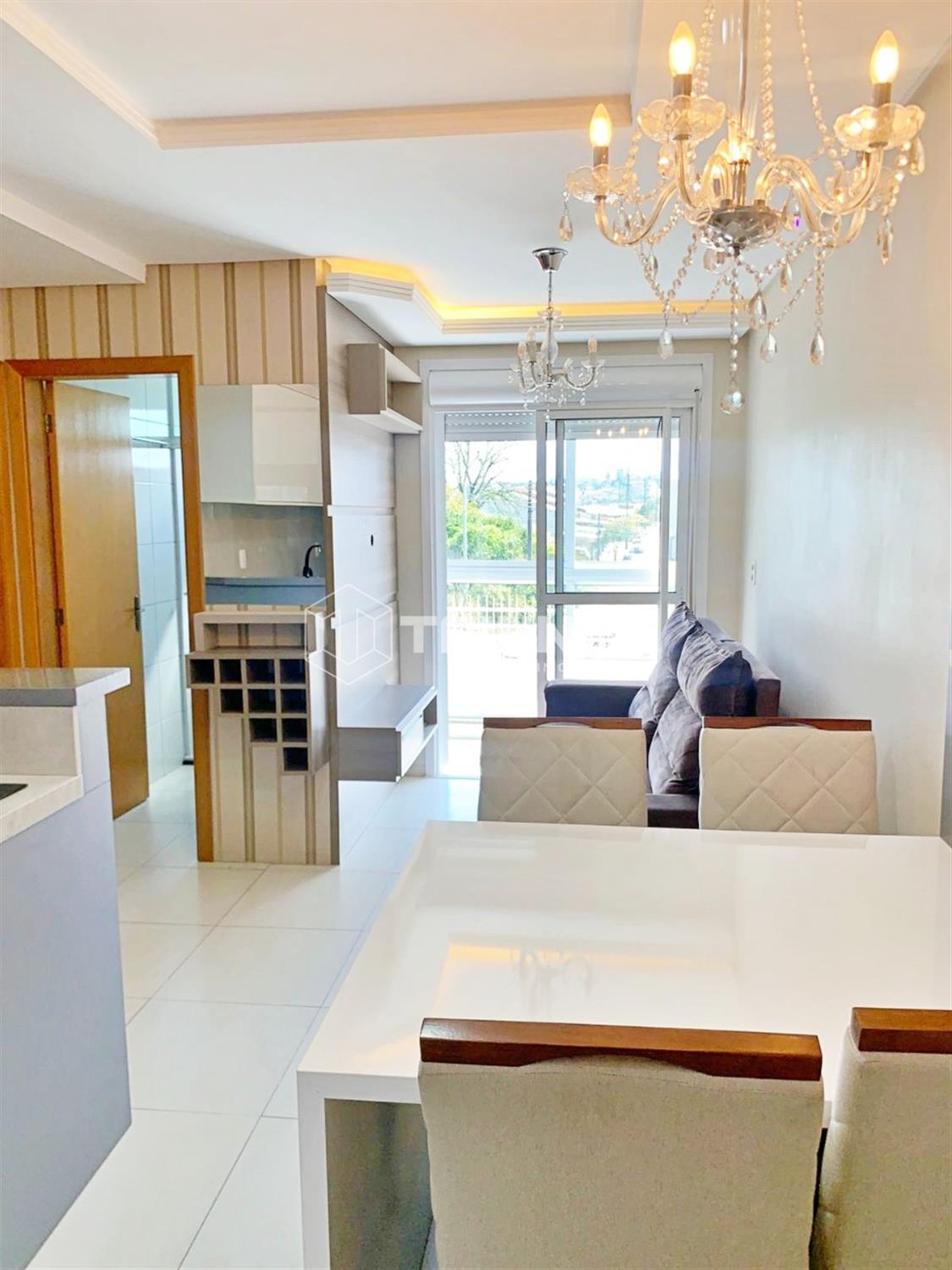 Este lindo apartamento está pronto para morar e conta com uma completa infraestrutura de móveis e eletrodomésticos
