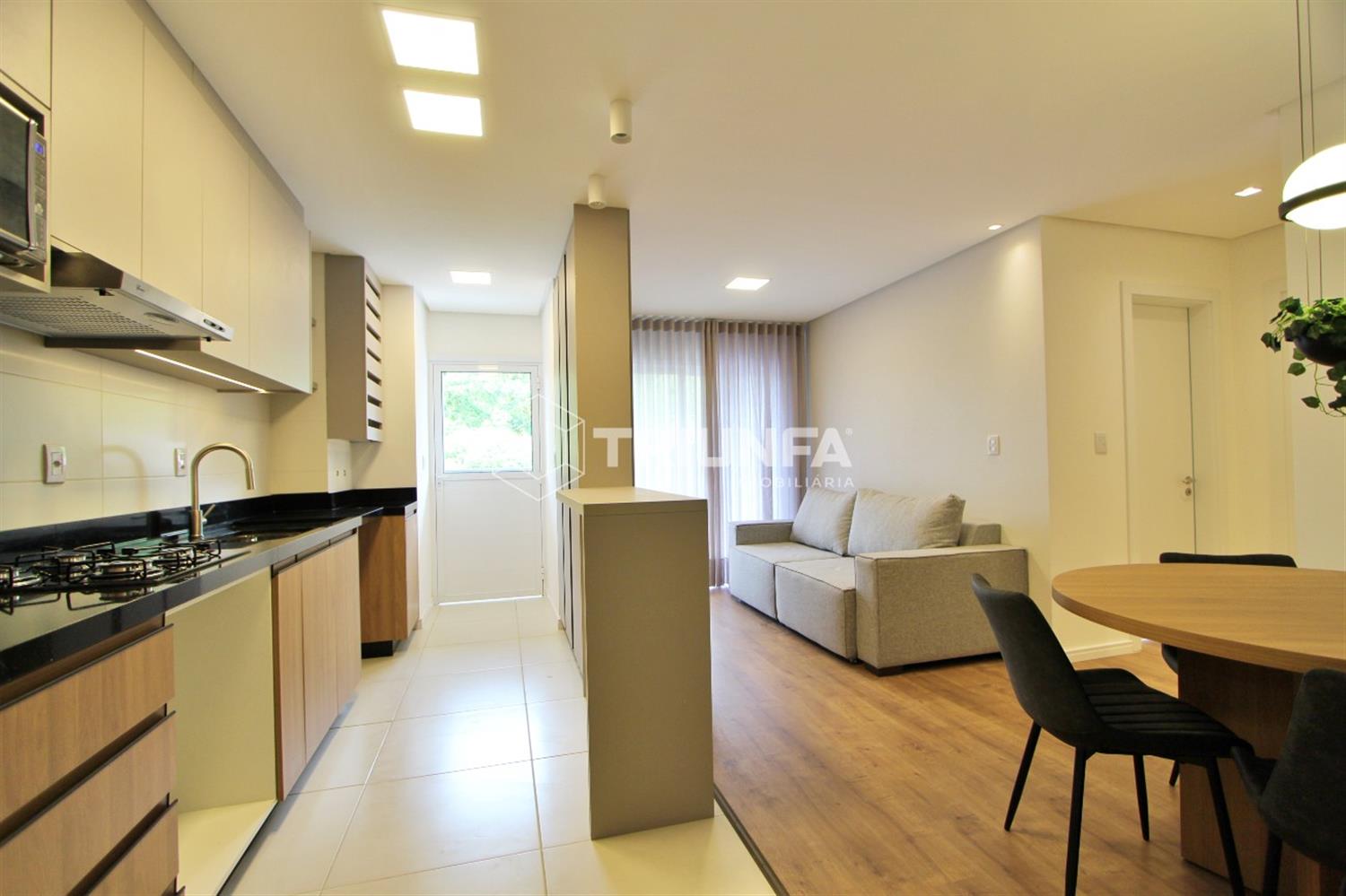 Apartamento novo, totalmente mobiliado e decorado, com 73,58 m², pensado para oferecer conforto, praticidade e estilo.