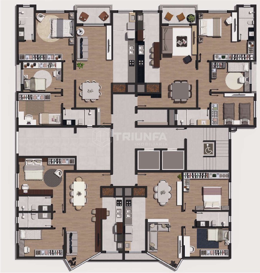 Apartamento, 3 quartos, à venda, 104 m², Centro - Farroupilha — foto 4