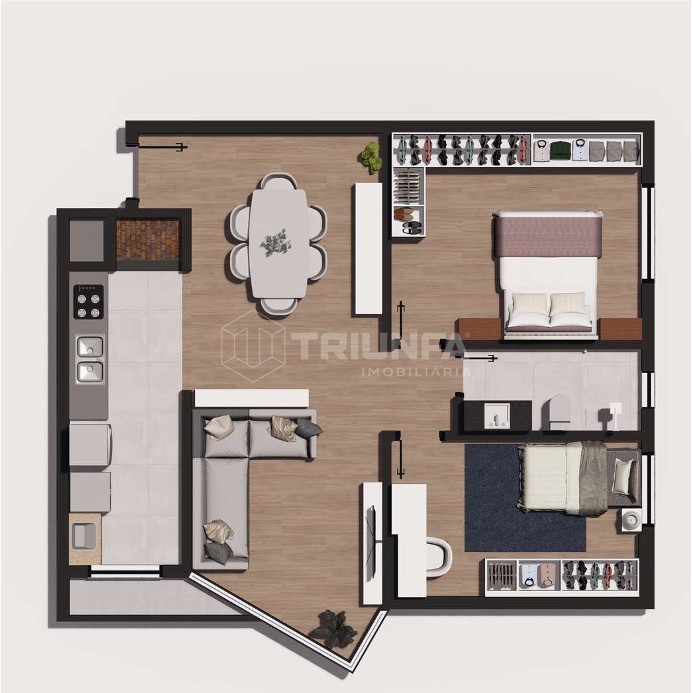 Apartamento, 2 quartos, à venda, 71 m², Centro - Farroupilha — foto 4